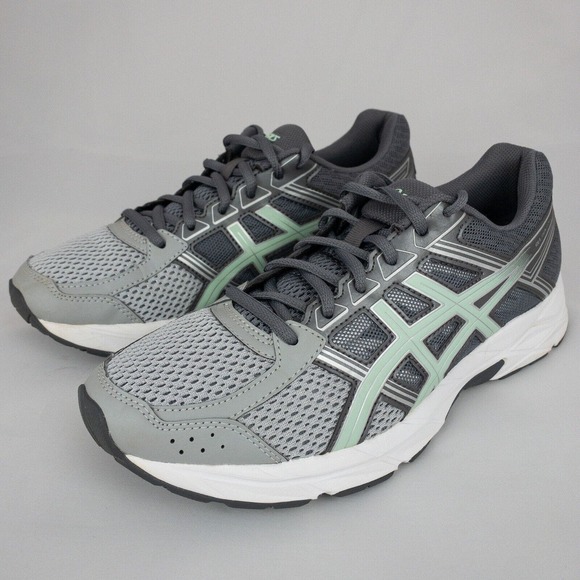 Asics Shoes - Asics Sneakers Womens 8.5 Gray Gel Contend 4 T765N Running Shoes
